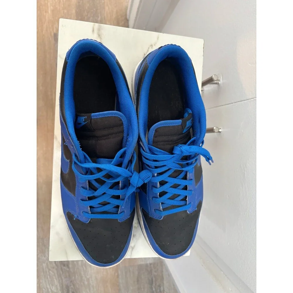 Nike Dunk Low Hyper Cobalt Black 2021 DD1391-001 Mens Size 15 Sneakers